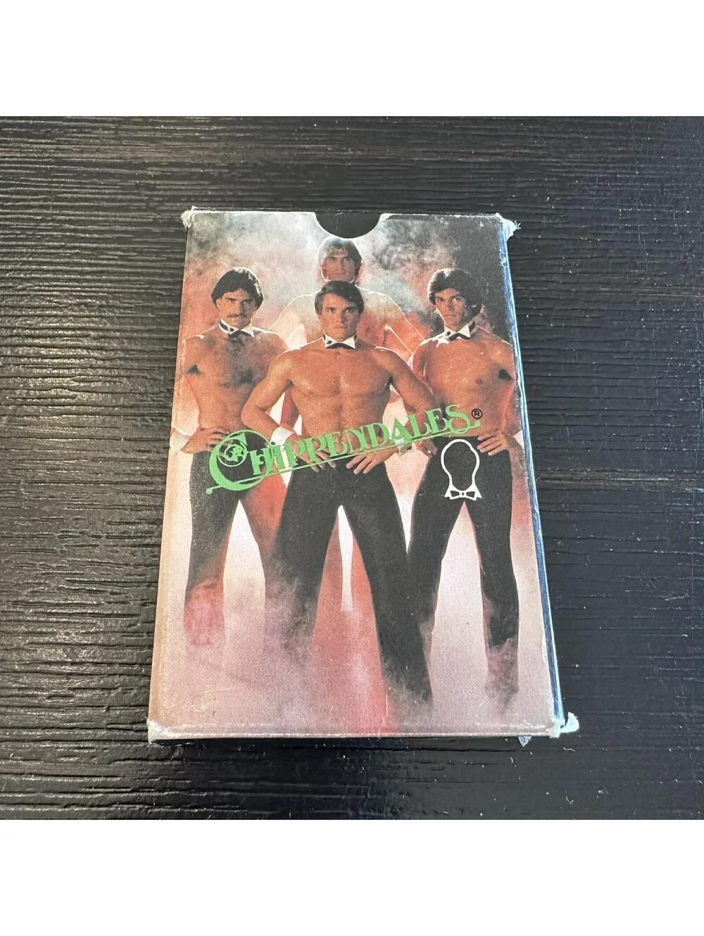 Vintage 1982 Chippendales Playing Cards Complete Deck Original Box w/ Pass Joker